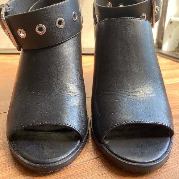 ALL SAINTS Pomola leather heeled sandals - Picture 7 of 8